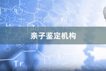 舟山亲子鉴定机构