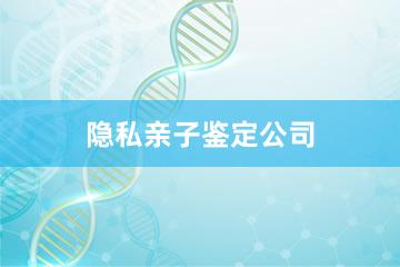 四平隐私亲子鉴定公司